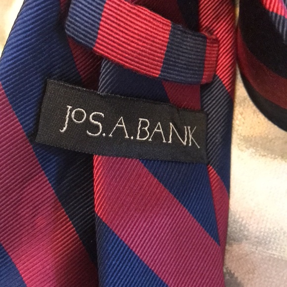Jos A bank X Long silk Tie - Picture 3 of 8